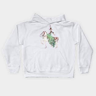 Art Nouveau Princess on Horse by Kay Nielsen Kids Hoodie